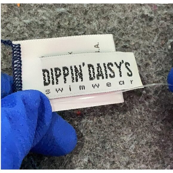 Dippin Daisy's Bikini Women's Blue Star Print Swimwear Party Patriot Size Small - Picture 5 of 11